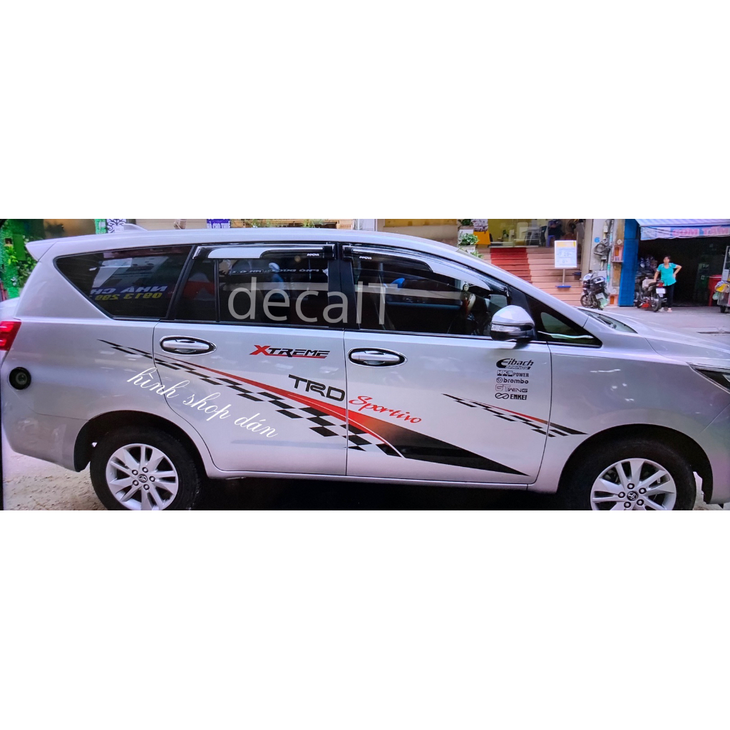 Tem Dán Sườn Xe Innova. Tem Dán Sườn Xe Innova (I0012)