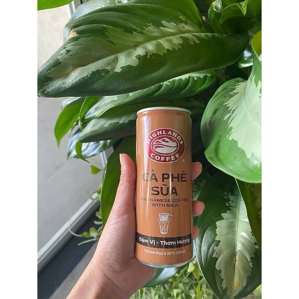 Cà phê sữa Highlands coffee 235ml/lon