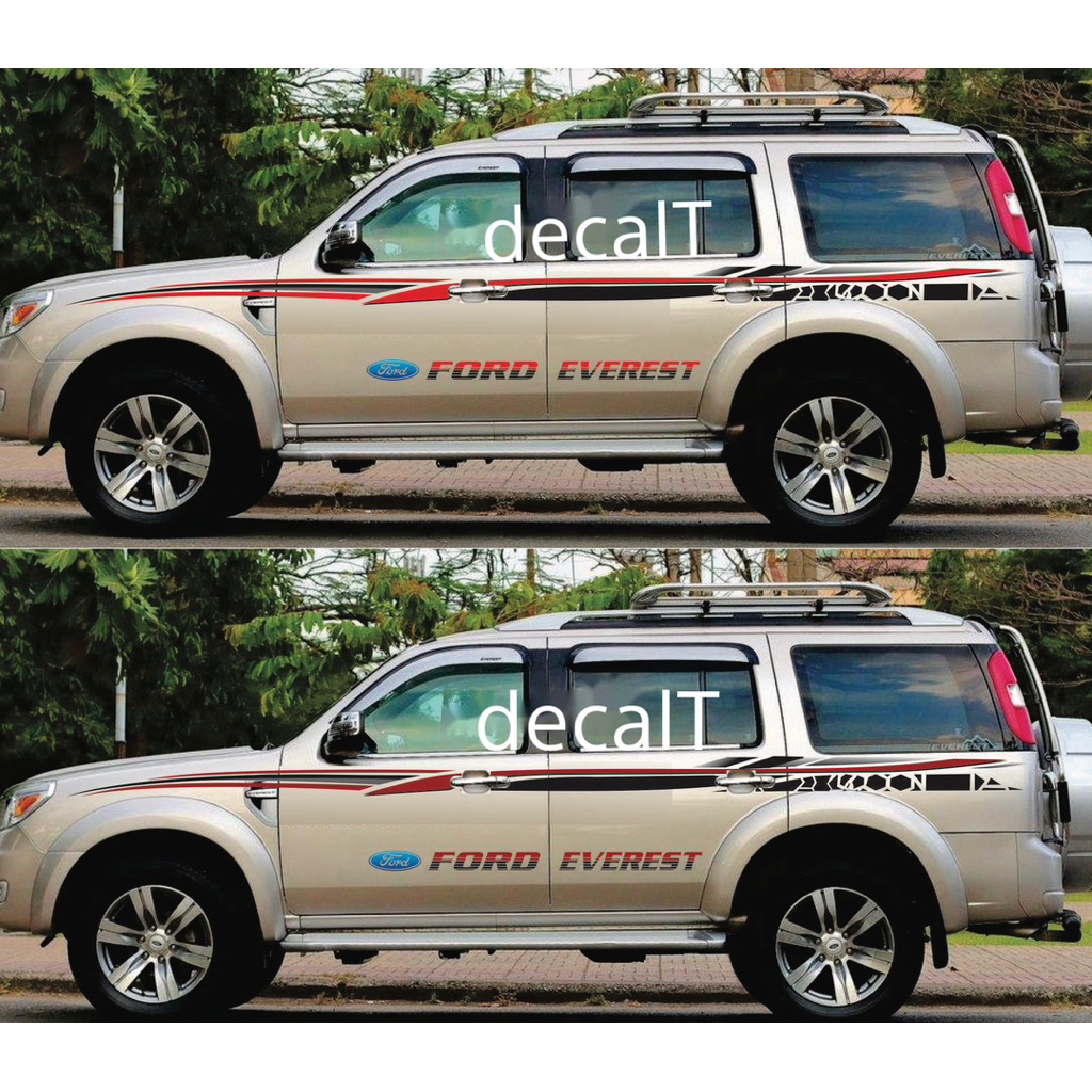 Tem Dán Sườn Xe Ford Everest. Tem Dán Sườn Xe Ford Everest