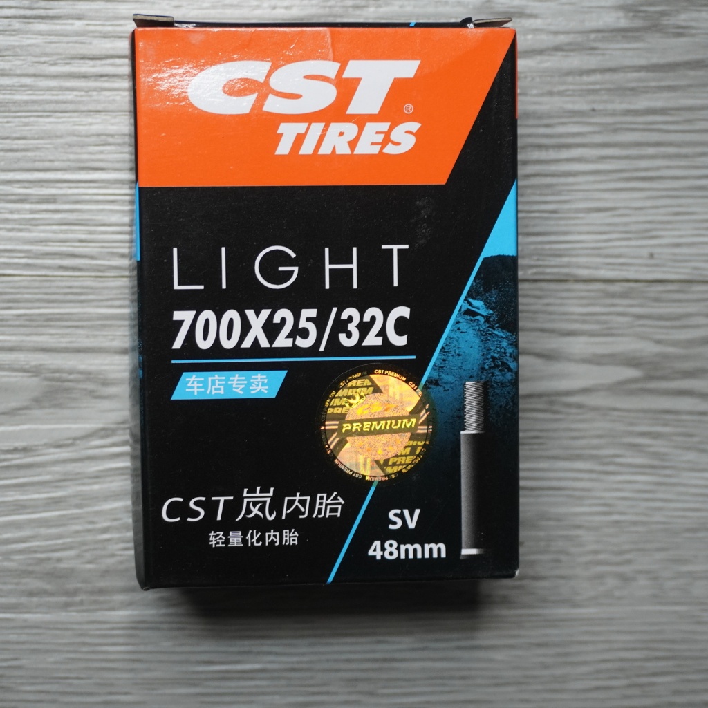 Săm Ruột Xe Đạp CST Light 700x25/32C SV48mm – Hàng Chính Hãng