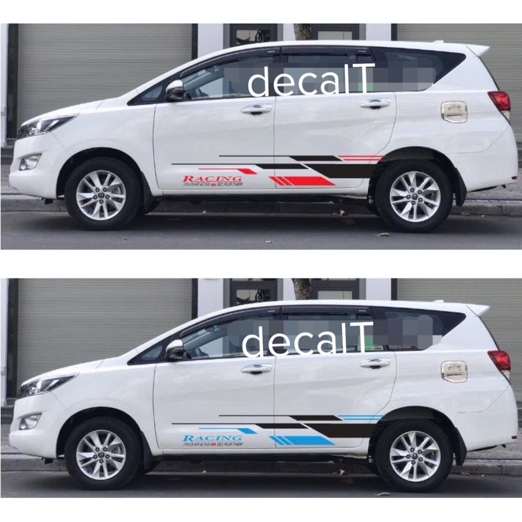 Tem Dán Sườn Xe Innova. Tem Dán Chân Xe Innova (I1022)