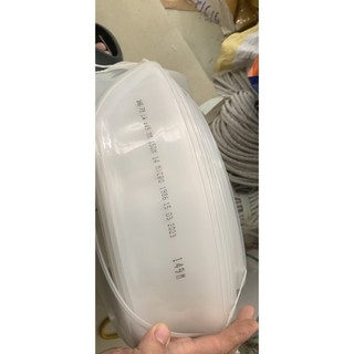 50m các loại ống dẫn nước pe màu xanh - trắng loại dày deo hơn phi 48mm , phi 60mm, phi 76mm, 100mm