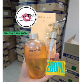   AUTH - DATE 2028  Dầu tẩy trang làm sạch sâu The Whoo Vàng Gong Jin Hyang Cleansing Oil 200ml 