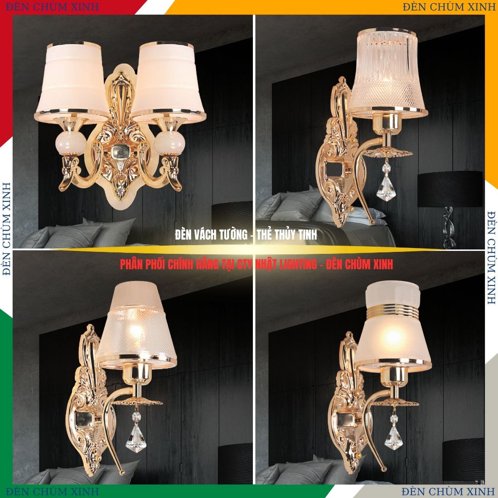 [ ĐÈN CHÙM XINH ] Đèn vách tường, đèn tường led hiện đại NV-8608/2, NV-8563/1, NV-8562/1, NV-8564/1
