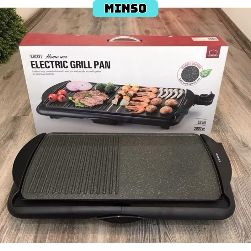 Bếp Nướng Điện Electric Grill, 220 - 240V, 2000W - LocknLock - EJG231