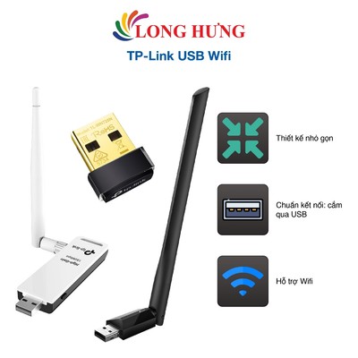 USB Wifi TP-Link TL-WN722N/Archer TX1U Nano/TX20U Nano/T2U Nano/T2UB Nano/T2U Plus - Hàng chính hãng – Wi-Fi tốc độ cao