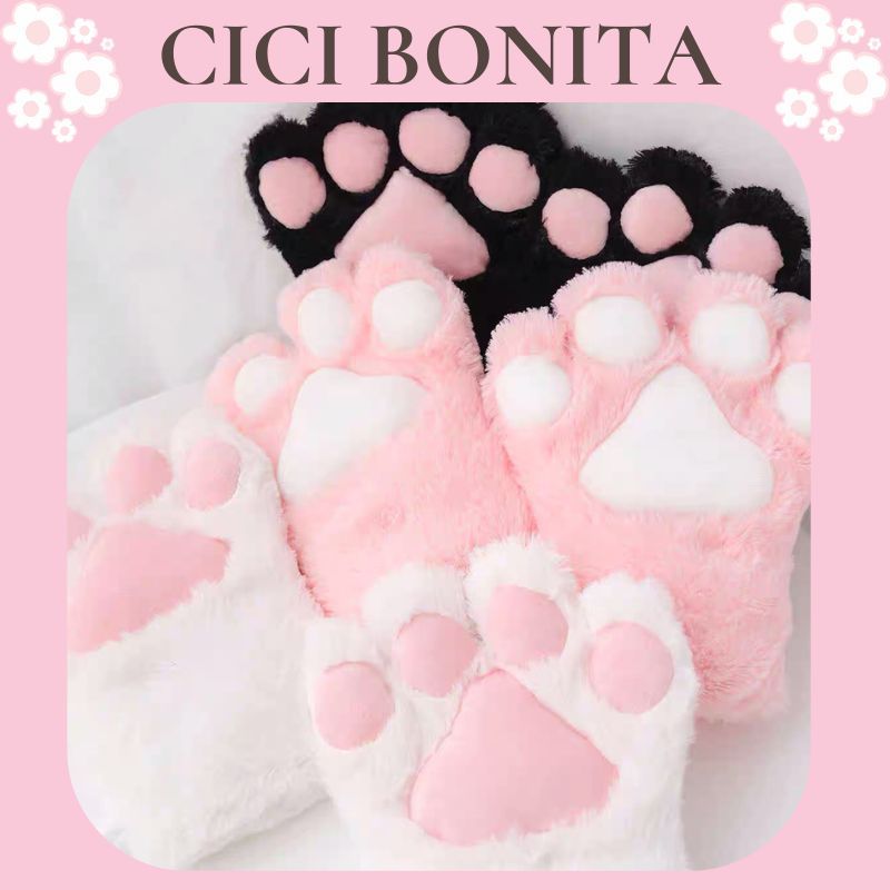 [Cao cấp loại 1] Găng tay chân mèo neko cosplay siêu đáng yêu CPK35 CICI BONITA HCM