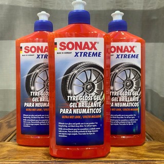 Bảo dưỡng cao su lốp xe ô tô sonax xtreme tyre gloss gel 500ml