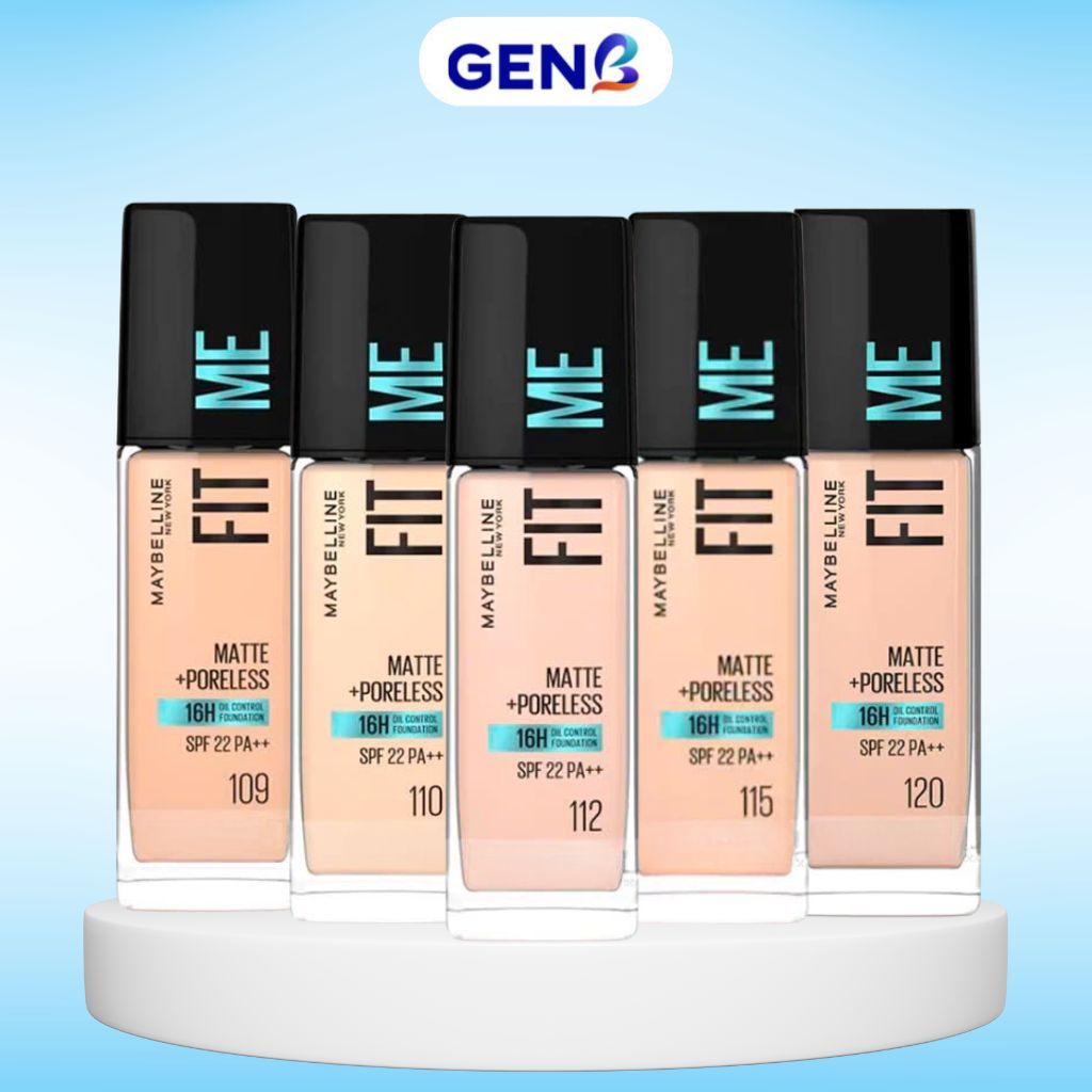 Kem Nền Maybelline Fit Me Lâu Trôi - Kem Nền Fit Me Maybeline Trang Điểm Chống Nắng Cho Da Dầu Mụn K