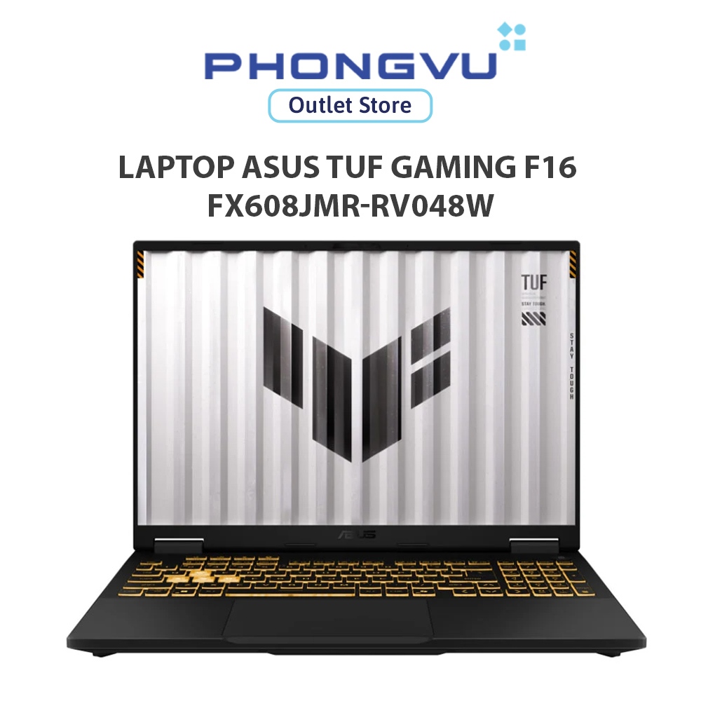 Laptop Asus TUF Gaming F16 FX608JMR-RV048W | i7-14650HX, RTX 5060, 16GB, 1TB - Bảo Hành 24 Tháng