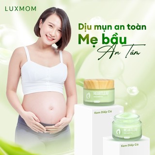  Kem Diếp Cá Luxmom Ngăn Mụn Mờ Thâm Dưỡng Ẩm và Trắng da Phù Hơp Mẹ Bầu 