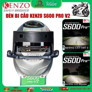  KENZO S600 Pro V3 Đèn Bi Cầu Led S600 Pro 65W Chống Nước,Bụi– Siêu Sáng Tản Nhiệt Tốt Độ Bền Cao 
