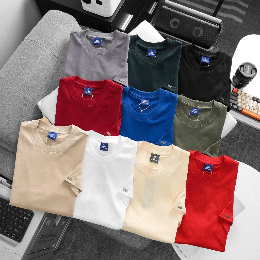 T-SHIRT BASIC ARTCOM - 270GSM CAO CẤP, Form Regular, COTTON 2 Chiều, Dày Dặn - Đứng Form.