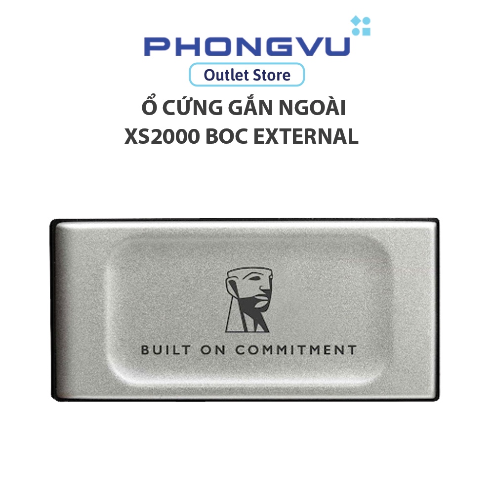 Ổ cứng gắn ngoài Kingston SSD XS2000 BOC External - Bảo hành 60 tháng