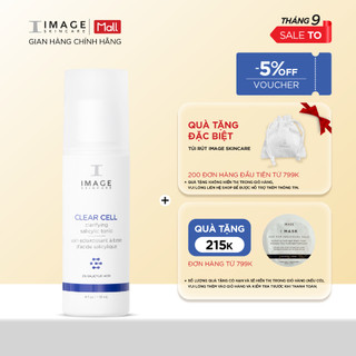  Nước cân bằng cho da dầu mụn IMAGE Skincare - CLEAR CELL Clarifying Salicylic Tonic 118ml 