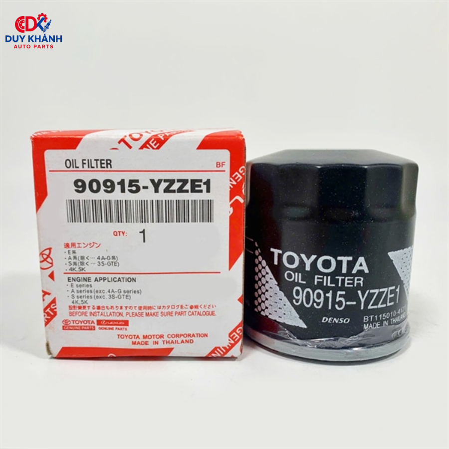 Lọc dầu nhớt Toyota Vios, Altis, Yaris _ mã sản phẩm: 90915-YZZE1
