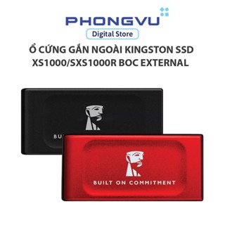  Ổ cứng gắn ngoài Kingston SSD XS1000 SXS1000R BOC External - Bảo hành 60 tháng 