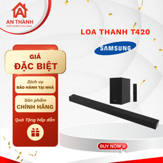 Loa Samsung HW-T420 – Loa Thanh 2.1 Kênh, Công Suất 150W, Bass Mạnh Mẽ, Âm Thanh Tốt