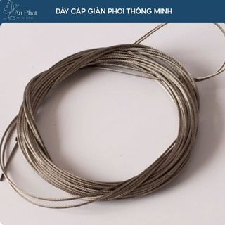 Dây Cáp Giàn Phơi Thông Minh Hoà Phát Inox 304 Chống Han Rỉ Và Sờn Đứt.