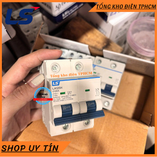 Cầu Dao Tự Động, CB Tép 2 pha LS LA63N 2P 80A,100A,125A