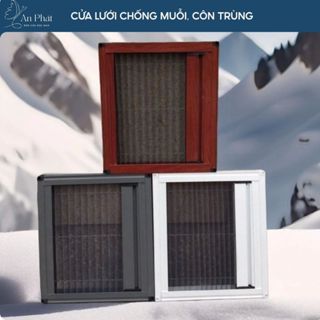 Cửa Lưới Chống Muỗi, Côn Trùng, Kiến Ba Khoang - Cửa Lưới Chống Muỗi Dạng Xếp Có Nam Châm - Đặt Theo Kích Thước Yêu Cầu
