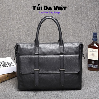 Túi Xách Da Nam Công Sở Cao Cấp – Cặp Đựng Laptop 15.6 Inch Sang Trọng, Lịch Lãm TX4