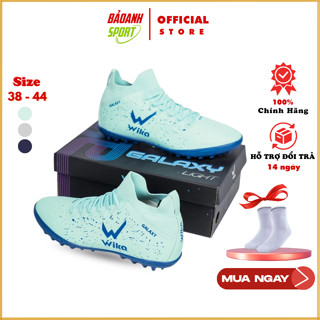  Giày Đá Bóng Wika Galaxy Light TF Chính Hãng Giày Đá Banh Cổ Cao Sân Cổ Nhân Tạo Đế Đinh Tròn Bám Sân Đã Khâu Full Đế 