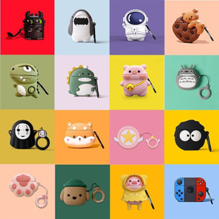  Case Airpod 1 2 3 Pro Vỏ Ốp Bọc Tai Nghe Airpod Hình Thú Nhiều Mẫu Dễ Thương Chất Liệu Silicon Dẻo - Zin Flagship Store 