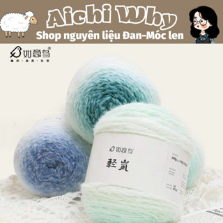 Len Lông Vũ Ruyi Bird Sợi Dài Chuyên Dùng Để Móc Khăn, Áo, Mũ...