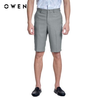 OWEN - Quần short Trendy SV252505 màu Rêu chất liệu Polyester Nano