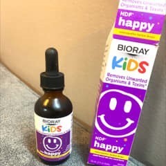 Happy Bioray Kid hàng Mỹ Chính hãng (59ml-118)- Hỗ trợ Giảm cơn giận dữ bùng phát, cân bằng cảm xúc, giảm ăn vạ, ngủ n