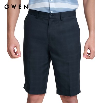 OWEN - Quần short Trendy SV252509 màu Đen chất liệu Polyester Nano