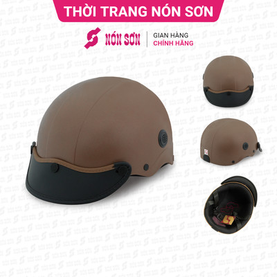 ƯU ĐÃI - Mũ bảo hiểm lỗ thông gió NÓN SƠN chính hãng ATG-NU721