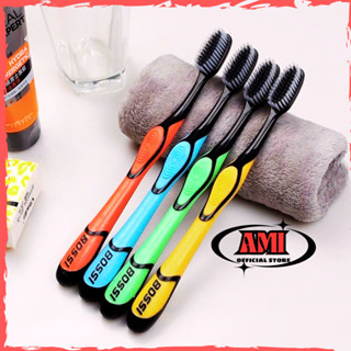  Hộp 30 Bàn chải đánh răng BOSSI than tre hoạt tính 