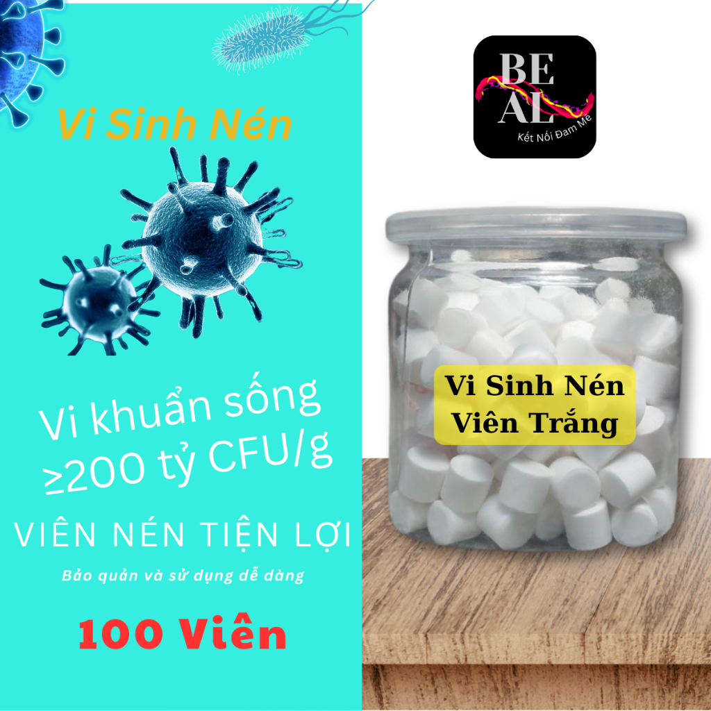 SIÊU KHUYẾN MÃI – VI SINH TRẮNG 100 VIÊN