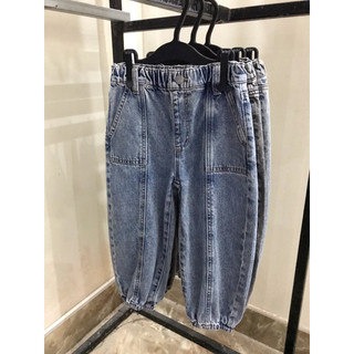 Quần Jean Baggy Bé Gái Li Giữa JP