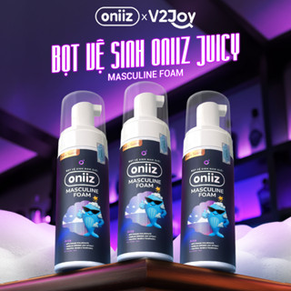  Bọt vệ sinh nam giới Oniiz Plus - hương Juicy dung dịch Masculine foam sạch sâu mát lạnh dưỡng ẩm 145ml - V2Joy Vietn 