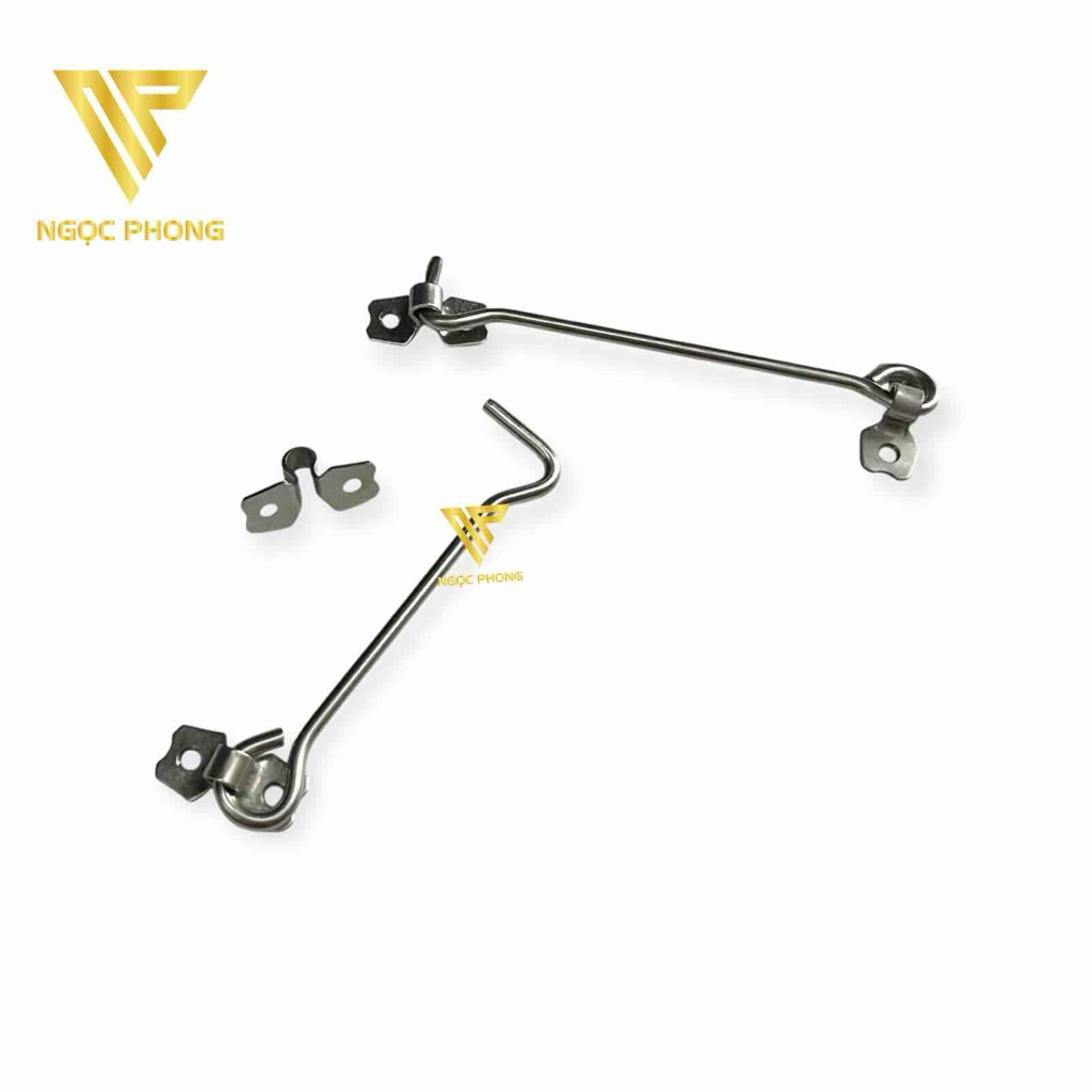 2cái Móc gió cửa  inox 12cm / 16cm /20cm loại đặc biệt cọng dày
