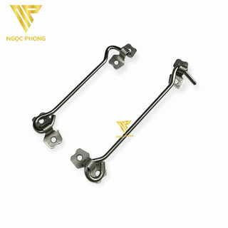 2cái Móc gió cửa  inox 12cm / 16cm /20cm loại đặc biệt cọng dày