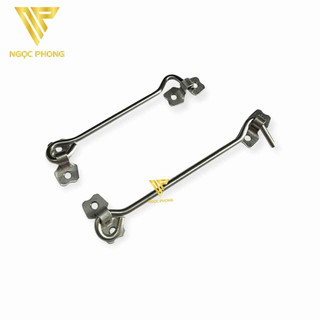 2cái Móc gió cửa  inox 12cm / 16cm /20cm loại đặc biệt cọng dày