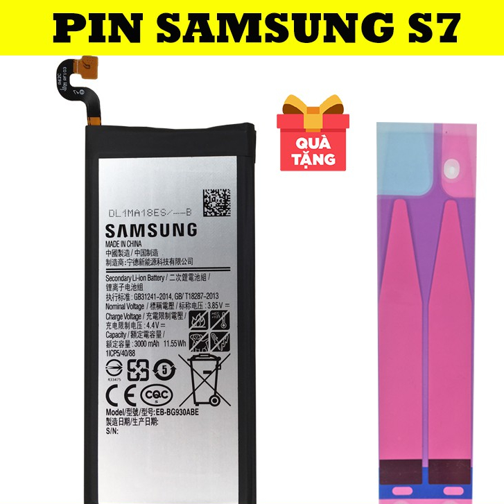 Pin Samsung S7 ( G930 ) -  Hàng new