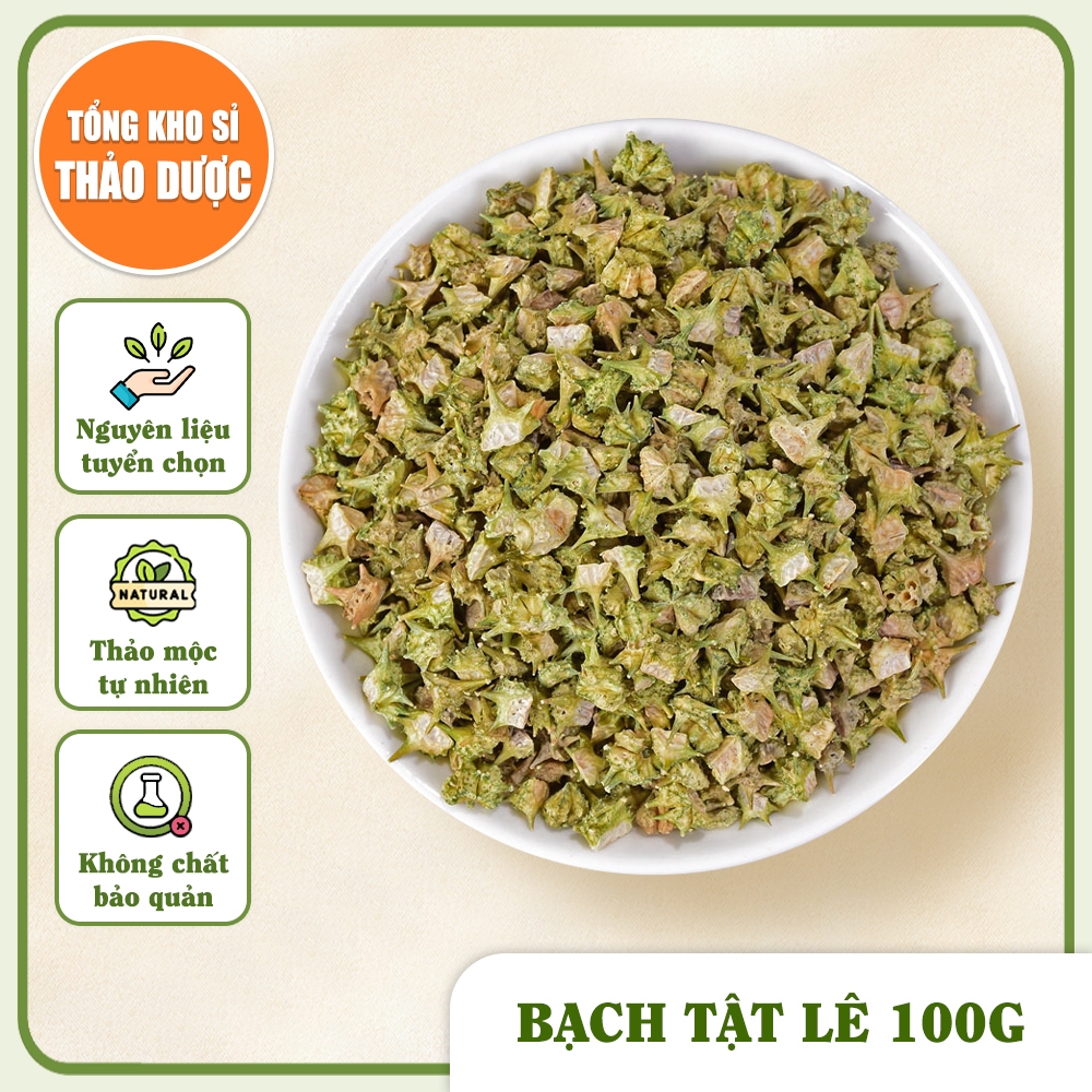 Bạch tật lê 100g, bổ thận, tráng dương
