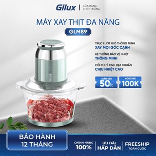 Máy xay thịt Gilux - kèm trục làm ruốc- dung tích lớn 2 lít - bảo hành 12 tháng