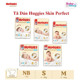  Tã Dán Sơ Sinh Huggies Skin Perfect NB38 NB70+4 Miếng Dưới 5kg 