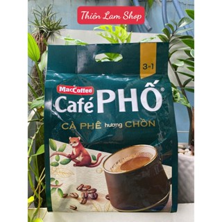 MacCoffee Cafe PHỐ Cà phê hương chồn (TÚI 30 gói x 16g)