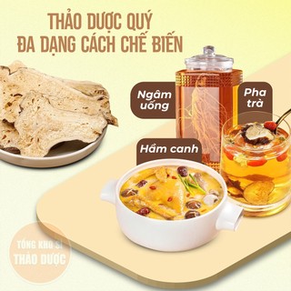 Bạch truật thái lát 100g, khô, thơm, sạch - Tổng Kho Sỉ Thảo Dược