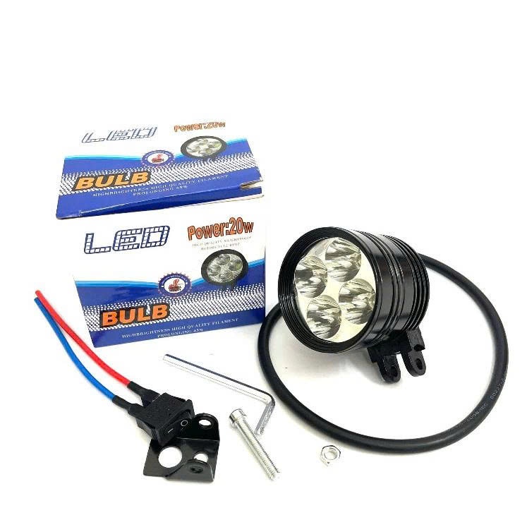 Đèn Trợ Sáng L4 Ngắn đèn led 4 Mắt Sáng siêu Mạnh (GIÁ SIÊU ĐẸP)