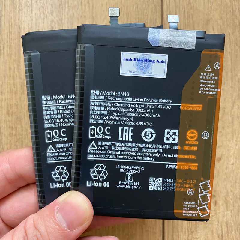 Pin XM RM 7 / Note 8 (BN46)