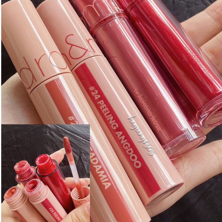 Son Tint Bóng Romand Juicy Lasting Tint màu 23 Màu Đỏ Nâu Nude | BigBuy360 - bigbuy360.vn