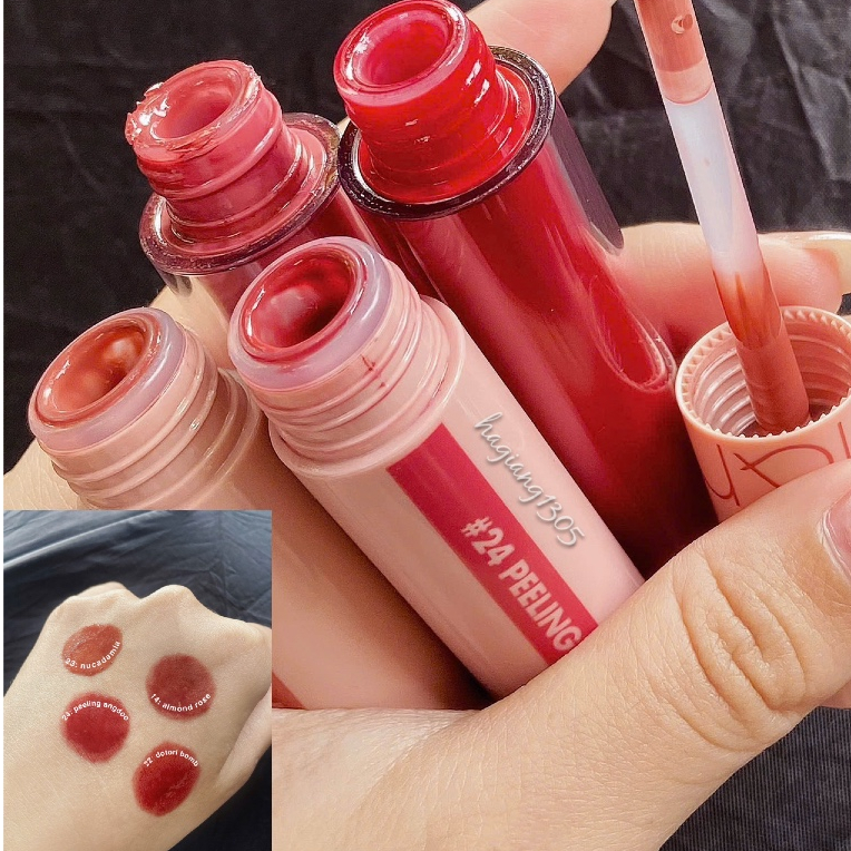 Son Tint Bóng Romand Juicy Lasting Tint màu 23 Màu Đỏ Nâu Nude | BigBuy360 - bigbuy360.vn